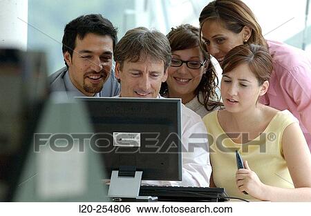 Business people View Large Photo Image Stock Photograph - Business people. Fotosearch