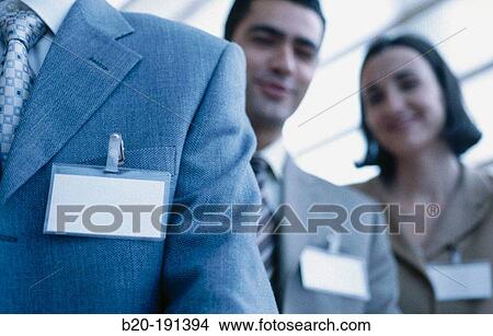 Business trade show, ID Cards View Large Photo Image Picture - Business trade show, ID Cards. Fotosearch