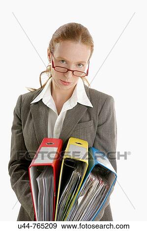 Business woman overwork stressed View Large Photo Image Stock Photo - Business woman overwork stressed. Fotosearch