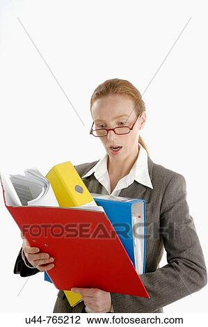 Business woman overwork stressed with so much work paper View Large Photo Image Stock Image - Business woman overwork stressed with so much work paper. Fotosearch