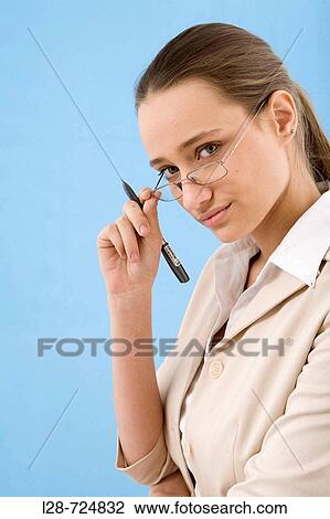 business woman smiling, portrait View Large Photo Image Stock Image - business woman smiling, portrait. Fotosearch