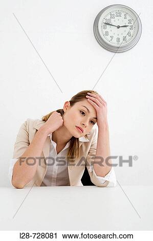 Stock Image - business woman. Fotosearch