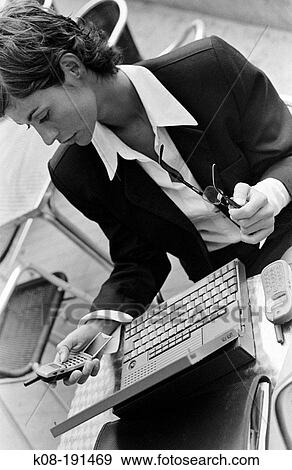 Stock Photo - Business woman. Fotosearch