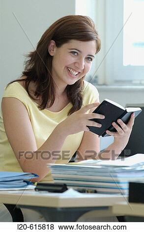 Stock Photo - Business woman. Fotosearch