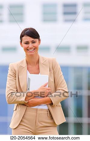 Business woman with tablet in business center. San Sebastian Technology Park. Donostia. Gipuzkoa. Basque Country. Spain. View Large Photo Image Picture - Business woman with tablet in business center. San Sebastian Technology Park. Donostia. Gipuzkoa. Basque Country. Spain.. Fotosearch