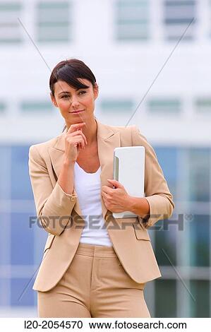 Business woman with tablet in business center. San Sebastian Technology Park. Donostia. Gipuzkoa. Basque Country. Spain. View Large Photo Image Stock Image - Business woman with tablet in business center. San Sebastian Technology Park. Donostia. Gipuzkoa. Basque Country. Spain.. Fotosearch