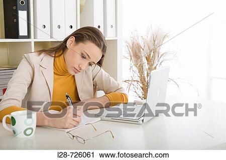 business woman working View Large Photo Image Stock Image - business woman working. Fotosearch