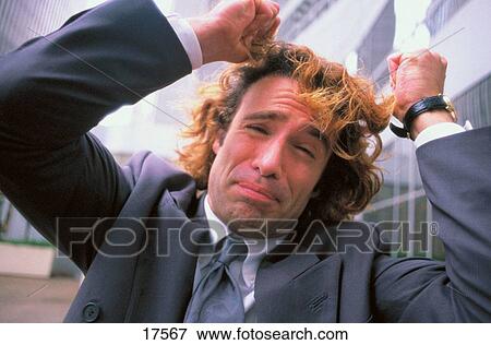 Businessman in stress View Large Photo Image Stock Photo - Businessman in stress. Fotosearch