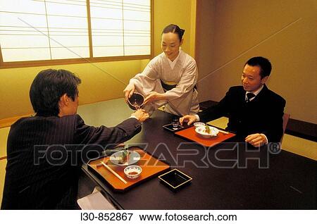 Businessmen at lunch, Tokyo, Japan View Large Photo Image Stock Photo - Businessmen at lunch, Tokyo, Japan. Fotosearch
