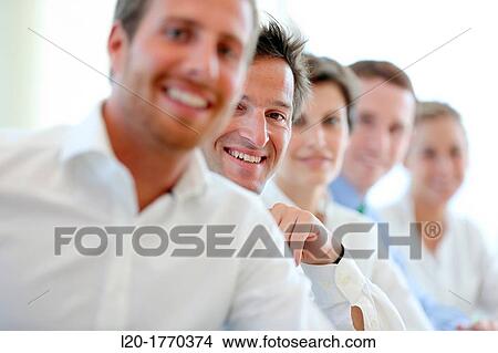 Picture - Businessmen, office, Tecnalia Foundation, Technology and Research Centre, San Sebastian Technological Park, Donostia, Gipuzkoa, Basque Country, Spain. Fotosearch