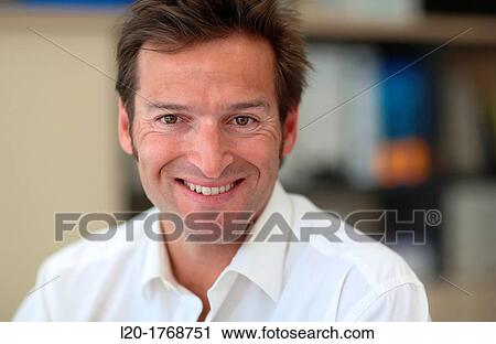 Stock Image - Businessmen, office, Tecnalia Foundation, Technology and Research Centre, San Sebastian Technological Park, Donostia, Gipuzkoa, Basque Country, Spain. Fotosearch