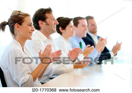 Stock Photo - Businessmen, office, Tecnalia Foundation, Technology and Research Centre, San Sebastian Technological Park, Donostia, Gipuzkoa, Basque Country, Spain. Fotosearch