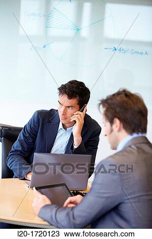 Stock Image - Businessmen. Fotosearch