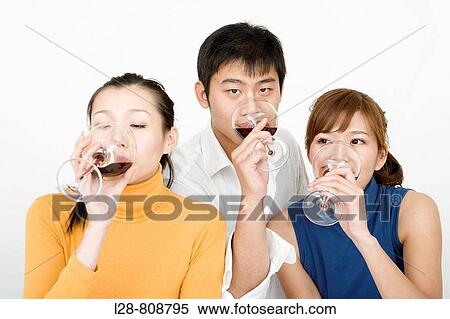 Businesspeople drinking Wine View Large Photo Image Stock Photography - Businesspeople drinking Wine. Fotosearch