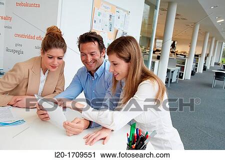 Stock Image - Businesspeople. Fotosearch