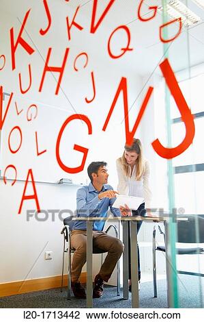 Stock Image - Businesspeople. Fotosearch