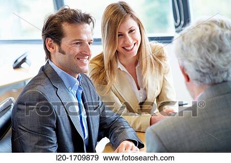 Stock Photo - Businesspeople. Fotosearch