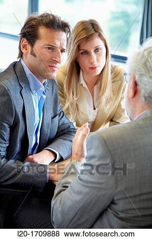 Stock Photo - Businesspeople. Fotosearch
