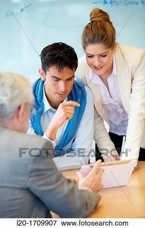 Stock Photo - Businesspeople. Fotosearch