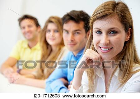 Stock Photo - Businesspeople. Fotosearch