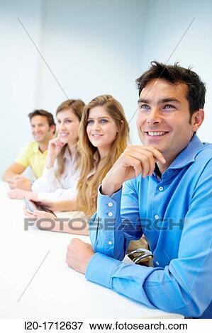 Stock Photo - Businesspeople. Fotosearch