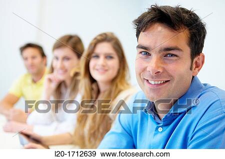 Stock Photo - Businesspeople. Fotosearch
