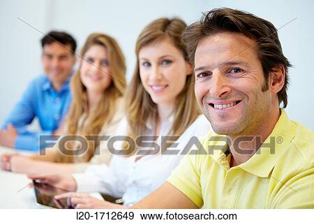 Stock Photo - Businesspeople. Fotosearch