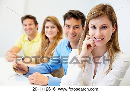 Stock Photograph - Businesspeople. Fotosearch