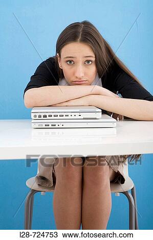 businesswoman bored View Large Photo Image Stock Image - businesswoman bored. Fotosearch