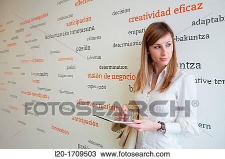 Stock Image - Businesswoman. Fotosearch