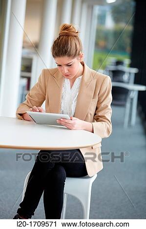 Stock Image - Businesswoman. Fotosearch