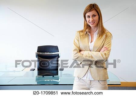 Stock Image - Businesswoman. Fotosearch