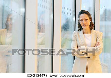 Stock Image - Businesswoman. Fotosearch