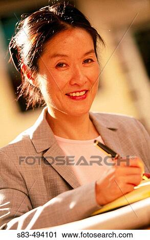 Stock Image - Businesswoman. Fotosearch