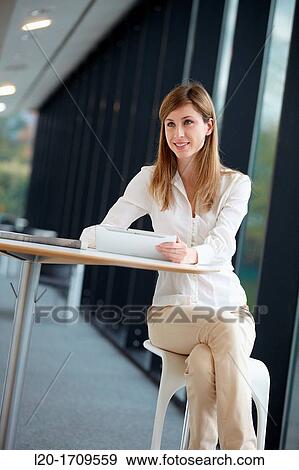 Stock Photo - Businesswoman. Fotosearch