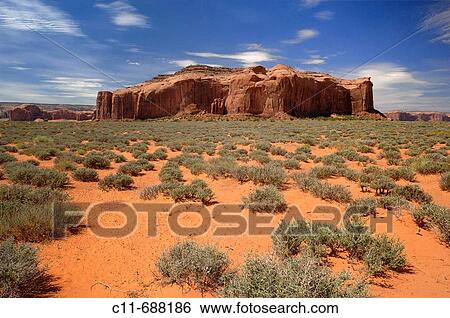 Butte rock formation, Monument Valley. Arizona, USA View Large Photo Image Stock Photograph - Butte rock formation, Monument Valley. Arizona, USA. Fotosearch