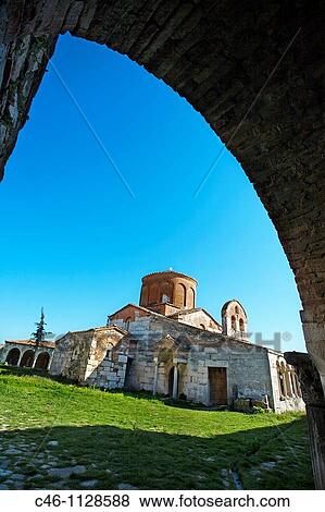 Byzantine monastery. Apollonia. Albania. View Large Photo Image Stock Photo - Byzantine monastery. Apollonia. Albania.. Fotosearch