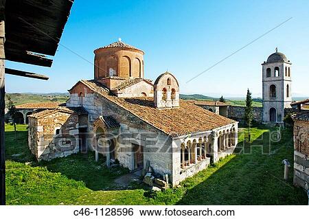 Byzantine monastery. Apollonia. Albania. View Large Photo Image Stock Photograph - Byzantine monastery. Apollonia. Albania.. Fotosearch