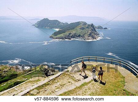 C? es Islands, Islas AtlBnticas National Park, Pontevedra province, Galicia, Spain View Large Photo Image Stock Photograph - C? es Islands, Islas AtlBnticas National Park, Pontevedra province, Galicia, Spain. Fotosearch