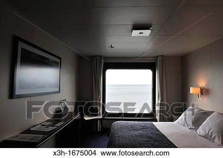 cabin of the cruise ship Stella Australis of the Cruceros Australis compagny, Tierra del Fuego, Chile, South America View Large Photo Image Picture - cabin of the cruise ship Stella Australis of the Cruceros Australis compagny, Tierra del Fuego, Chile, South America. Fotosearch