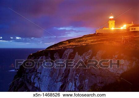 Cabo da Roca, Sintra, Portugal, Europe View Large Photo Image Stock Photograph - Cabo da Roca, Sintra, Portugal, Europe. Fotosearch