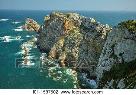 Cabo de Peas Asturias View Large Photo Image Stock Image - Cabo de Peas Asturias. Fotosearch