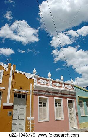 Cachoeira, Bahia, Brazil, houses View Large Photo Image Stock Photo - Cachoeira, Bahia, Brazil, houses. Fotosearch