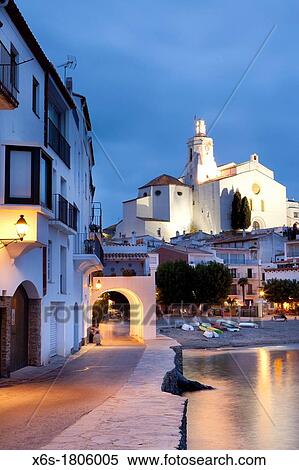Stock Photography - Cadaqu? s, Cap de Creus, Costa Brava, Girona, Spain. Fotosearch