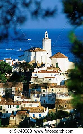 Cadaqu? s, Girona province, Catalonia, Spain View Large Photo Image Stock Photo - Cadaqu? s, Girona province, Catalonia, Spain. Fotosearch