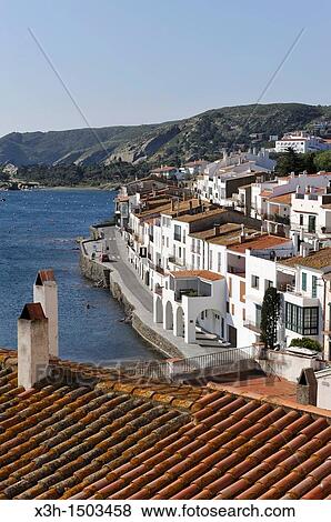 Cadaques, Cap Creus, Costa Brava, Catalonia, Spain, Europe View Large Photo Image Stock Photo - Cadaques, Cap Creus, Costa Brava, Catalonia, Spain, Europe. Fotosearch