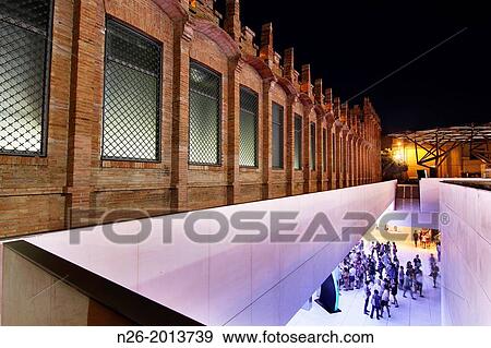 Caixa Forum (Casaramona old factory), by Josep Puig i Cadafalch, Arata Isozaki, and others. Barcelona. View Large Photo Image Stock Photo - Caixa Forum (Casaramona old factory), by Josep Puig i Cadafalch, Arata Isozaki, and others. Barcelona.. Fotosearch