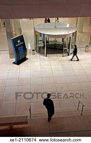 Picture - CaixaForum cultural center, Barcelona, Catalonia, Spain. Fotosearch