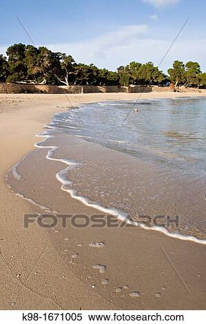 Cala Bassa. Cala Bassa, Cala Compte Natural park. Ibiza. Balearic islands. Spain View Large Photo Image Stock Photography - Cala Bassa. Cala Bassa, Cala Compte Natural park. Ibiza. Balearic islands. Spain. Fotosearch
