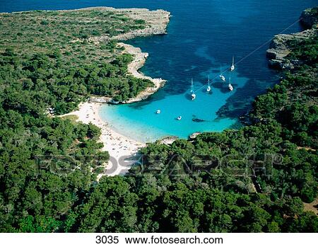 Cala En Turqueta. Menorca. Balearic Islands. Spain View Large Photo Image Stock Photography - Cala En Turqueta. Menorca. Balearic Islands. Spain. Fotosearch